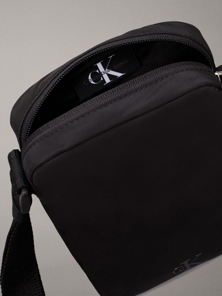 Black Reporter Bag  Men