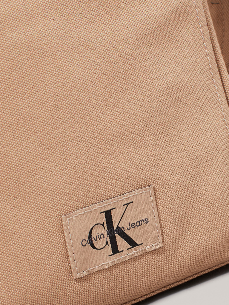 Beige Reporter Bag  Men