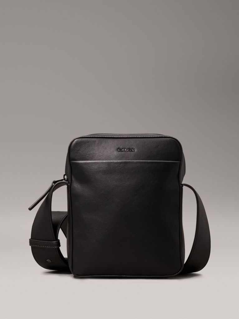 Black Reporter Bag  Men