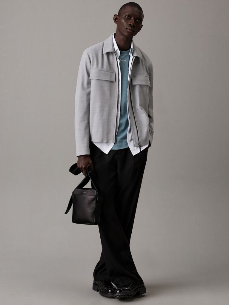Black Reporter Bag  Men