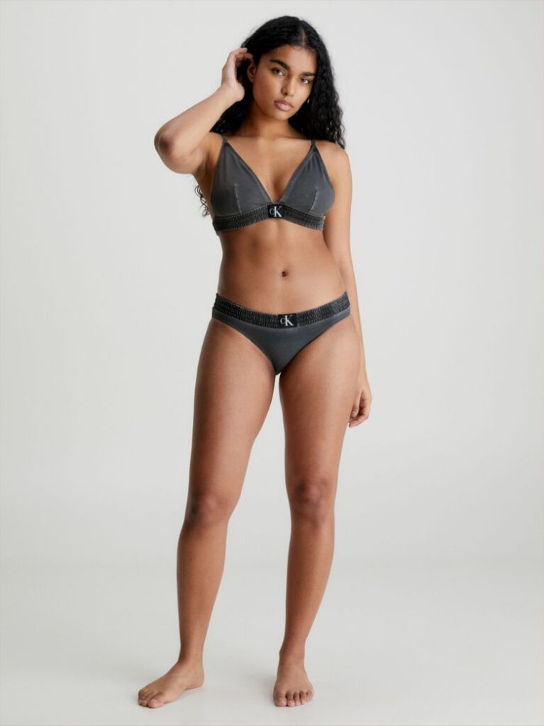 Grey Bikini Bottoms - CK Authentic  Women