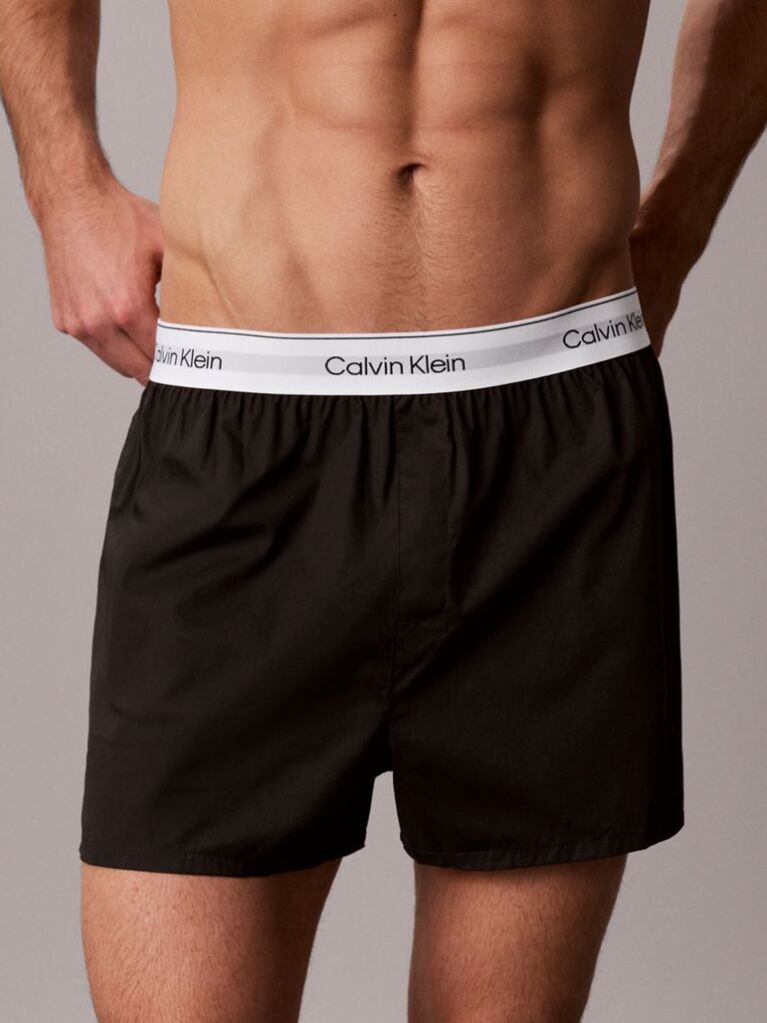 Multi 3 Pack Slim Boxers - Icon Cotton Stretch  Men