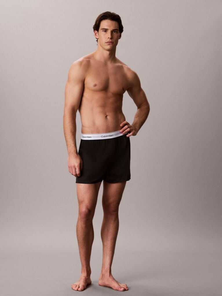 Multi 3 Pack Slim Boxers - Icon Cotton Stretch  Men