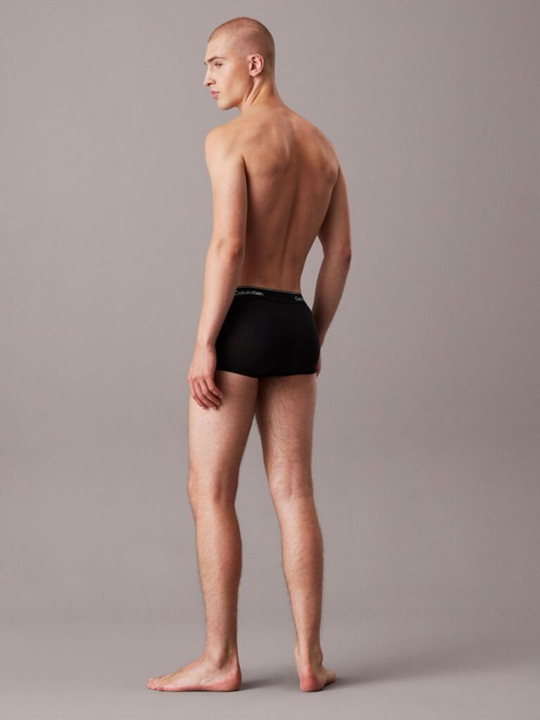 Multi 3 Pack Low Rise Trunks - Icon Cotton Stretch  Men