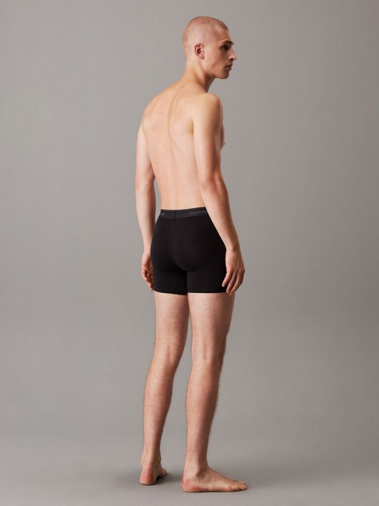 Multi 3 Pack Boxer Briefs - Icon Cotton Stretch  Men