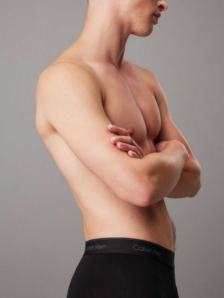 Multi 3 Pack Boxer Briefs - Icon Cotton Stretch  Men