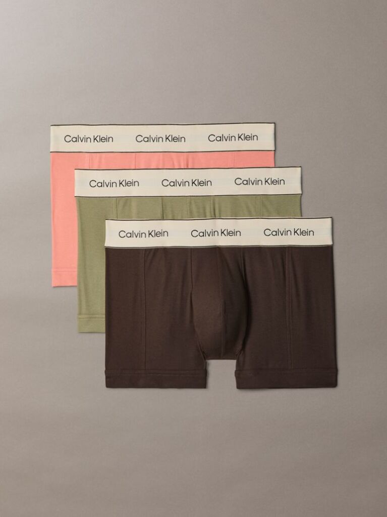 Multi 3 Pack Trunks - Heritage Cotton Stretch  Men