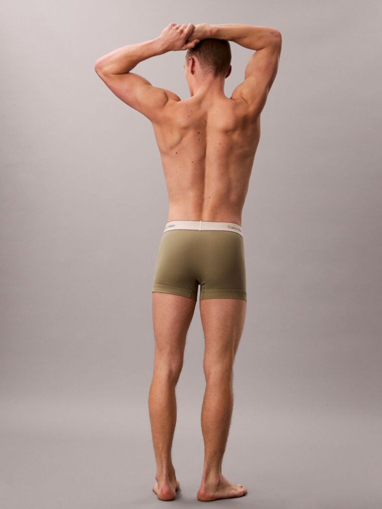 Multi 3 Pack Trunks - Heritage Cotton Stretch  Men