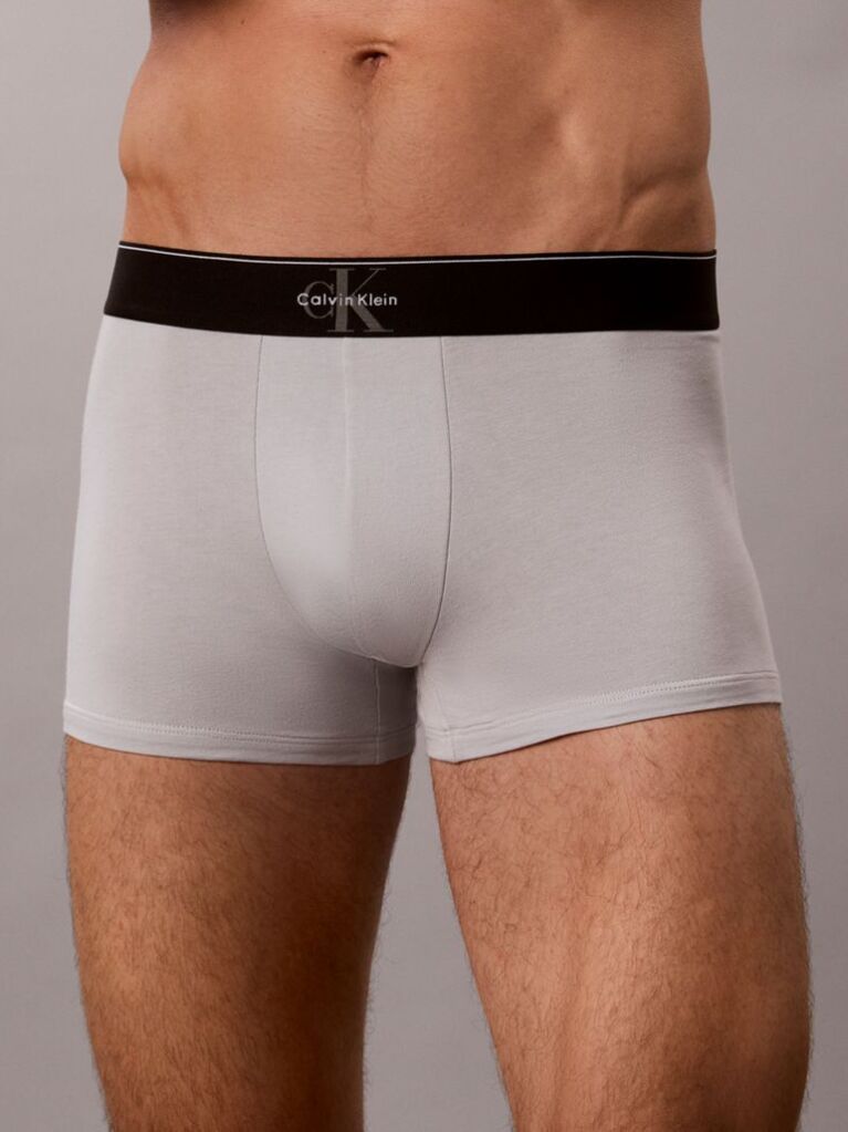 Multi Graphic Monogram Cotton Stretch Trunks  Men