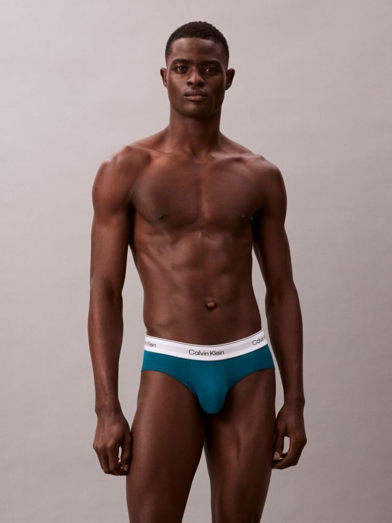 Multi 3 Pack Briefs - Icon Cotton Stretch  Men