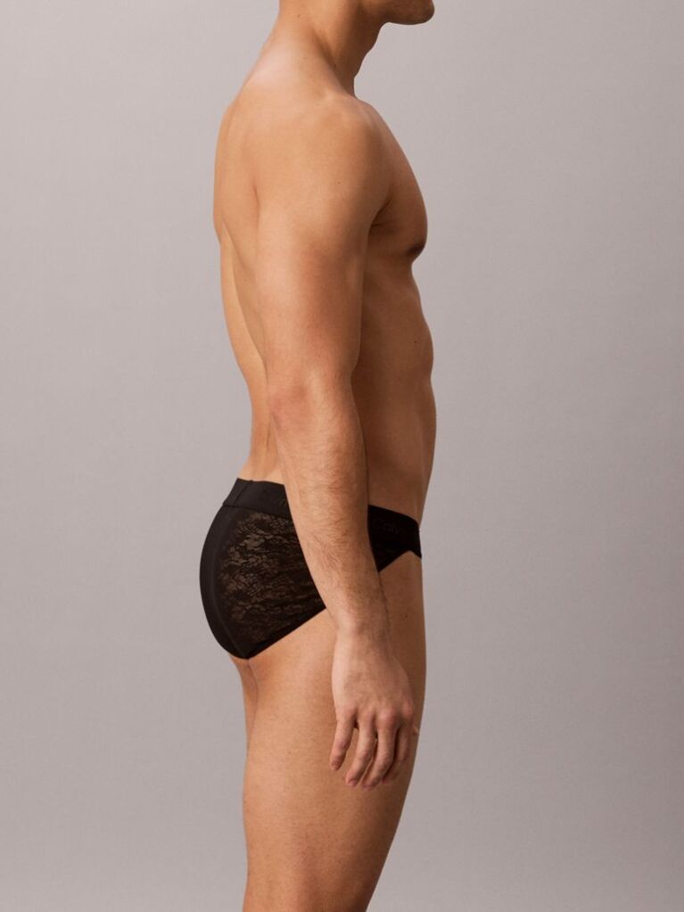 Black Sport Briefs - Sculpt Lace  Men