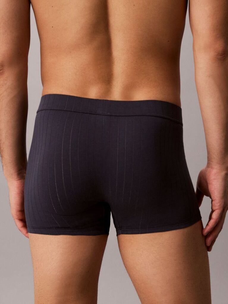 Blue Trunks - Heritage Cotton Script  Men