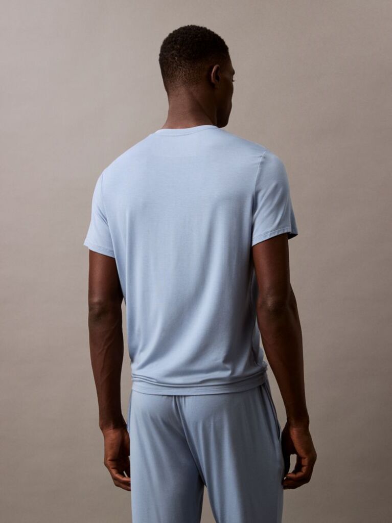 Blue Pyjama Top - Ultra Soft Modal  Men