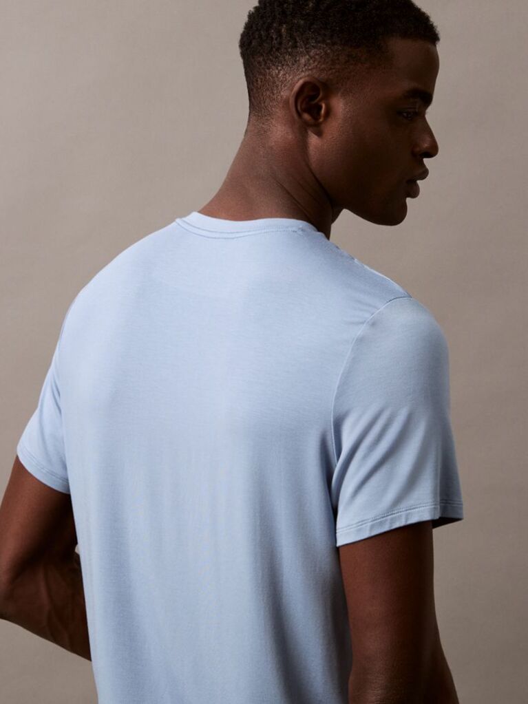 Blue Pyjama Top - Ultra Soft Modal  Men