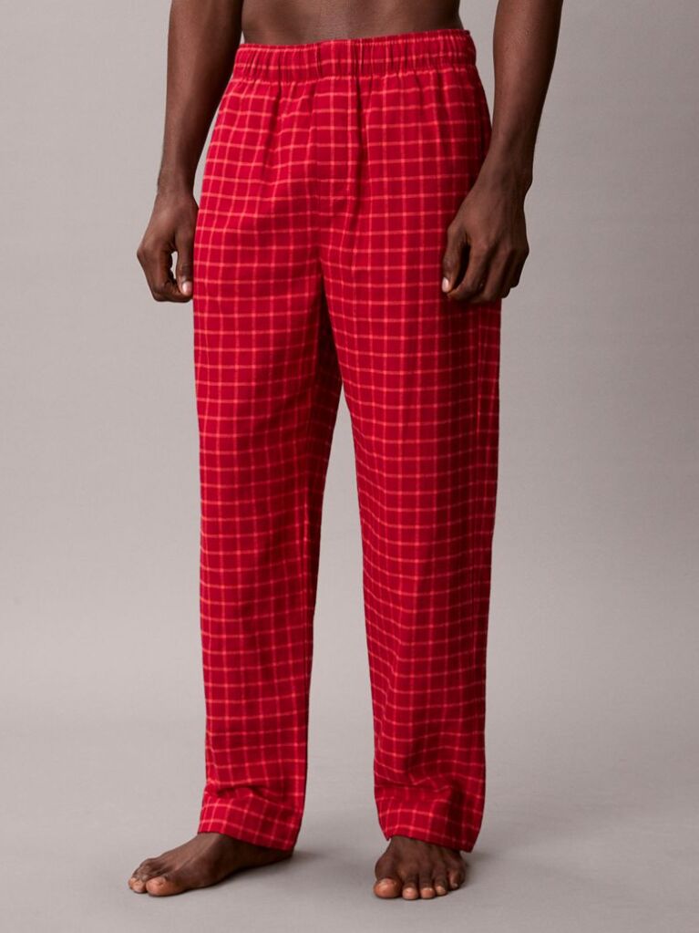 Red Flannel Pyjama Pants  Men