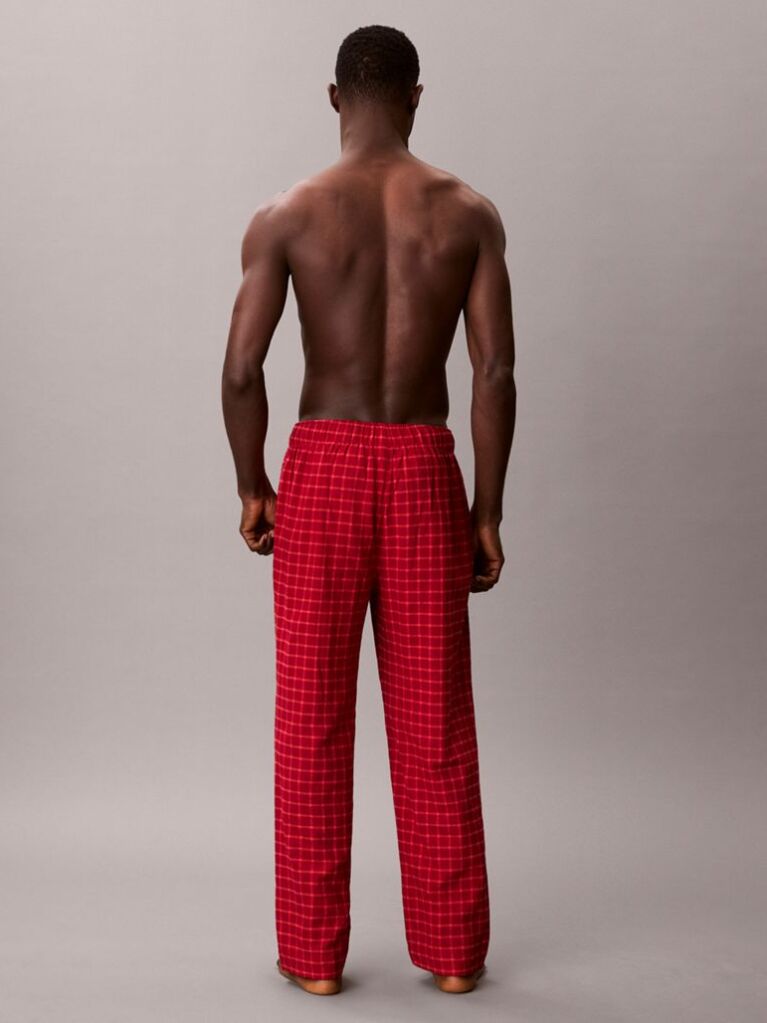 Red Flannel Pyjama Pants  Men