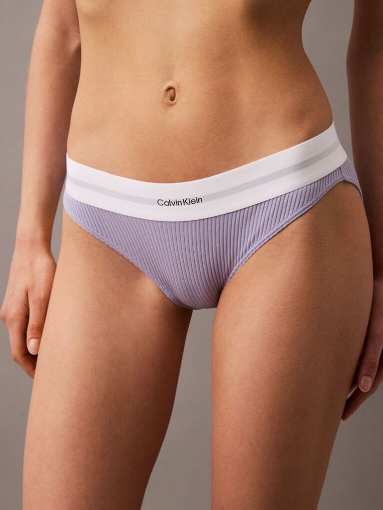 Μοβ Σλιπ  - Cotton Modal Rib  Γυναίκα
