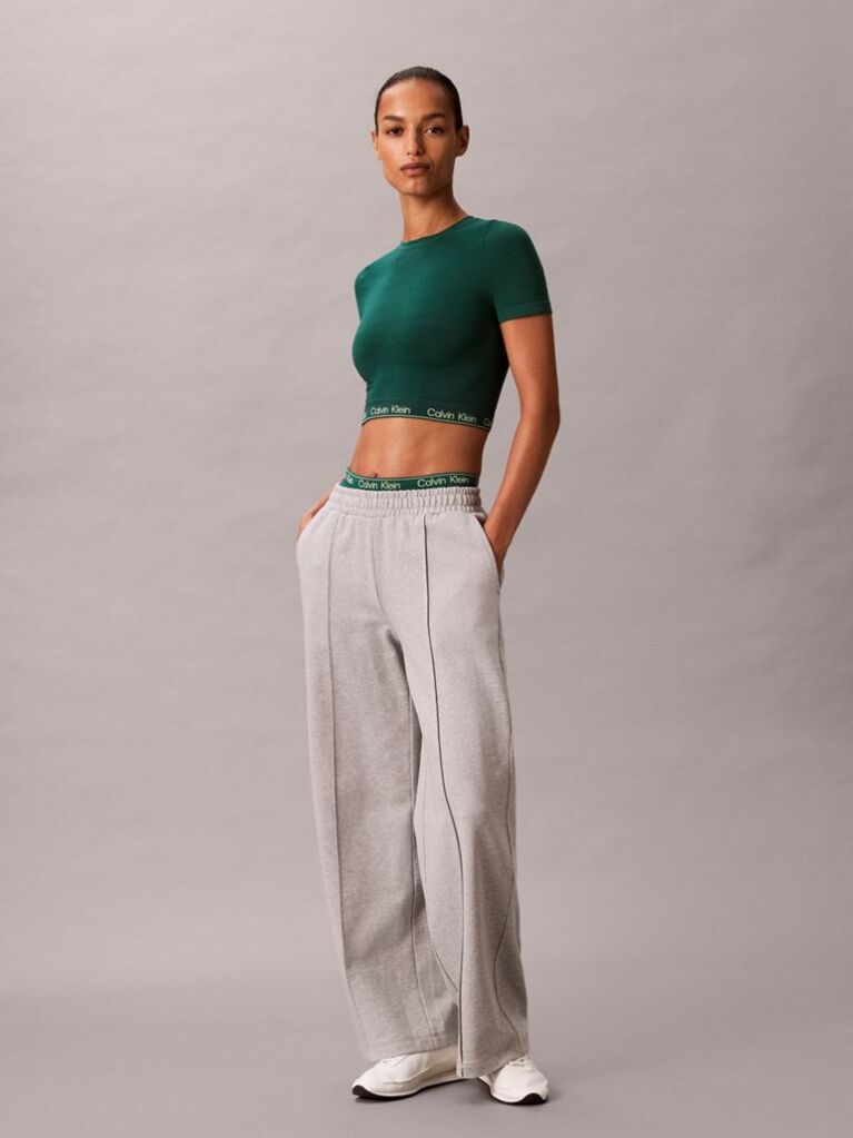 Green Shapewear Short Sleeve Top - Icon  Women