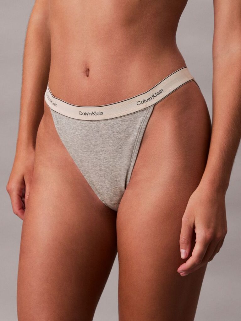 Grey Tanga - Heritage Cotton Stretch  Women