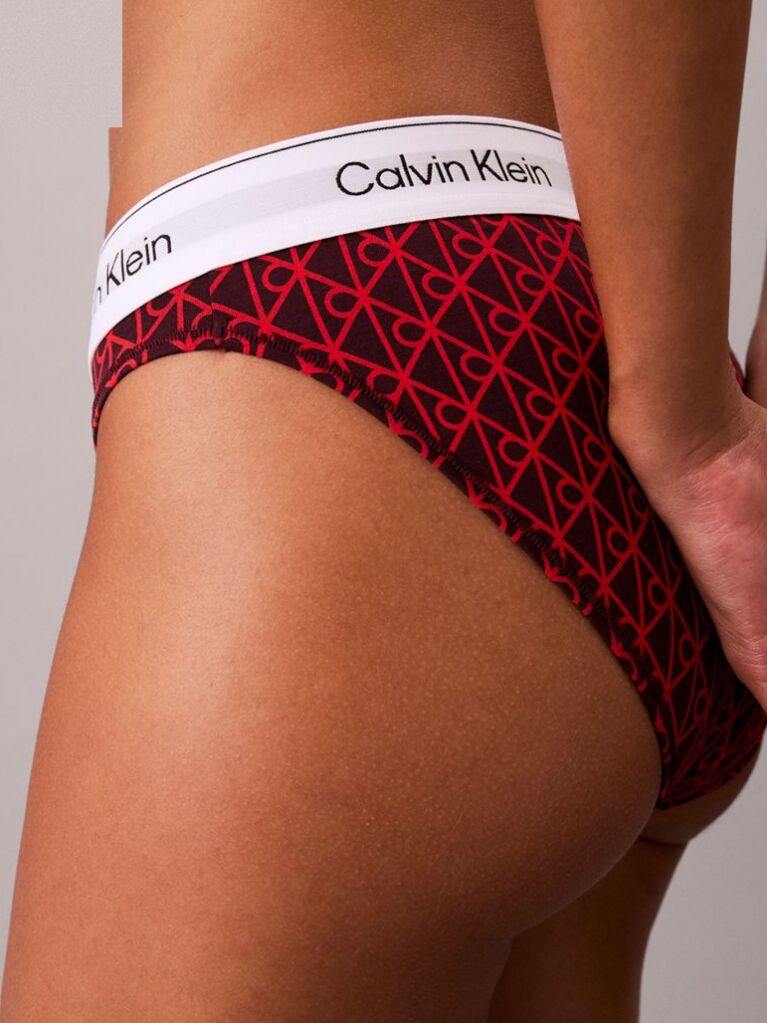 Red Bikini Briefs - Icon Cotton Modal  Women
