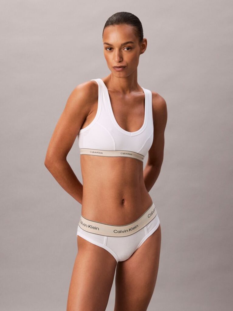 White Bikini Briefs - Heritage Cotton  Women