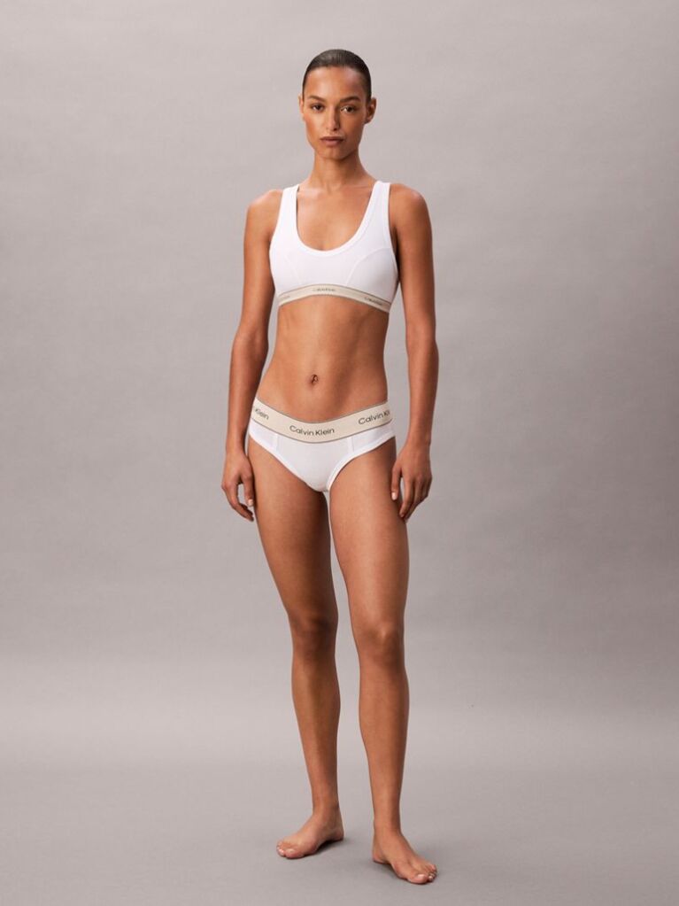 White Bikini Briefs - Heritage Cotton  Women