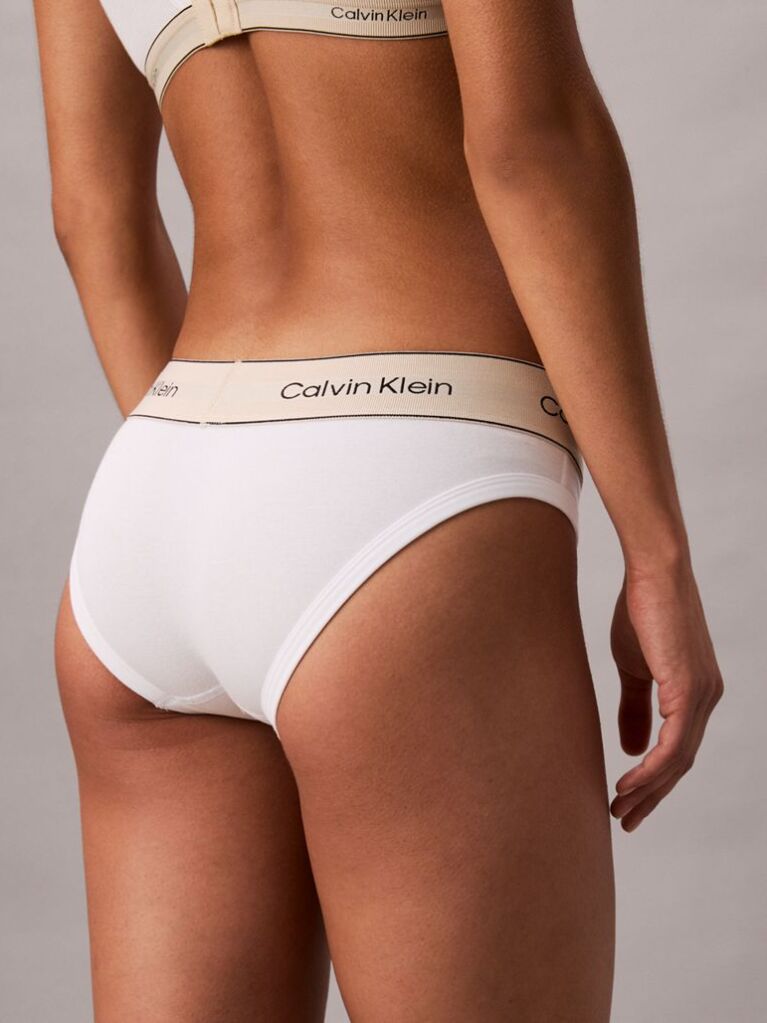 White Bikini Briefs - Heritage Cotton  Women