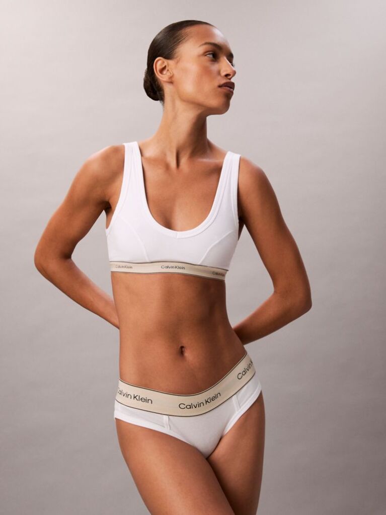 White Bikini Briefs - Heritage Cotton  Women