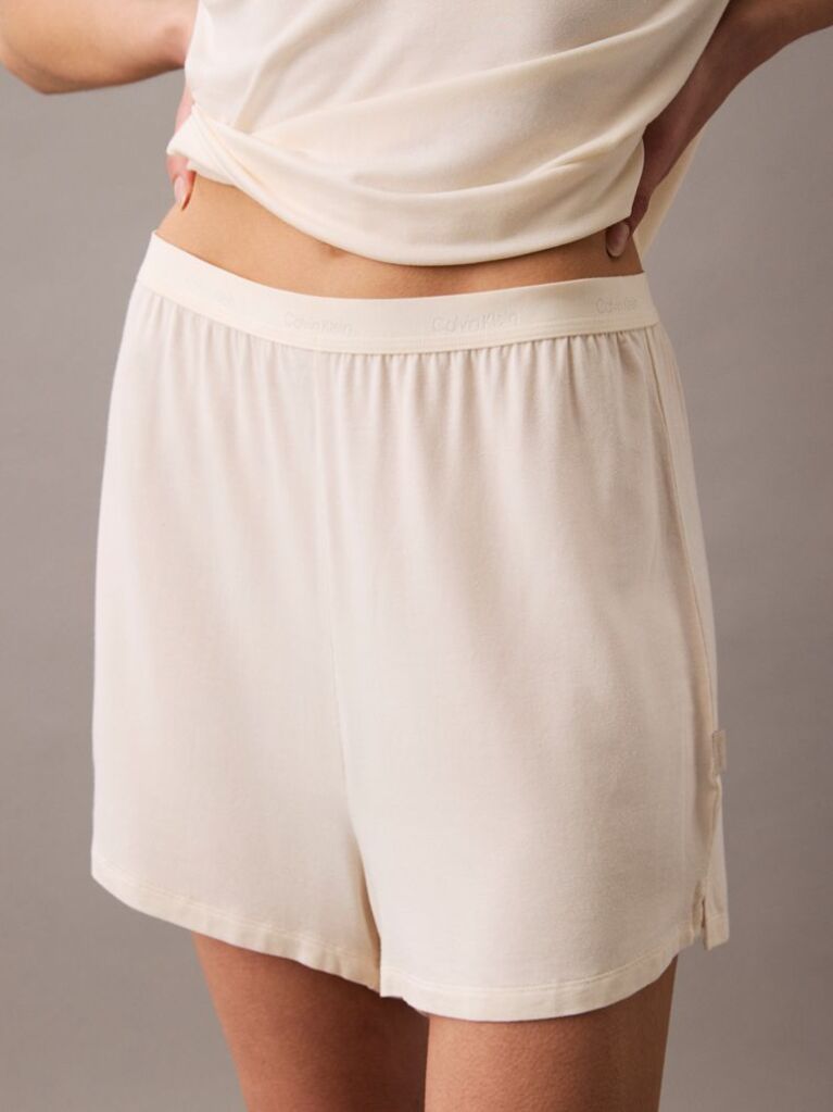 Beige Lounge Shorts - Ultra Soft Modal  Women