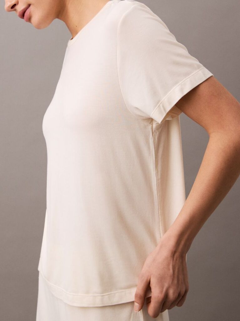 Beige Lounge T-shirt - Ultra Soft Modal  Women