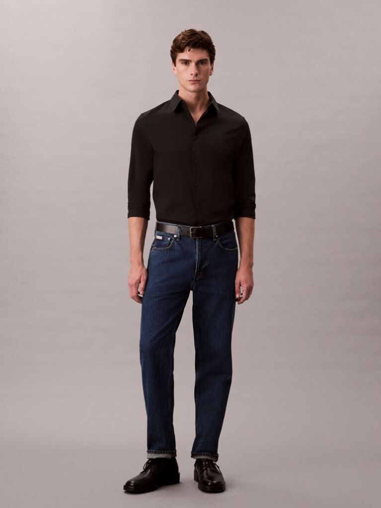 Black Long Sleeve Shirt  Men