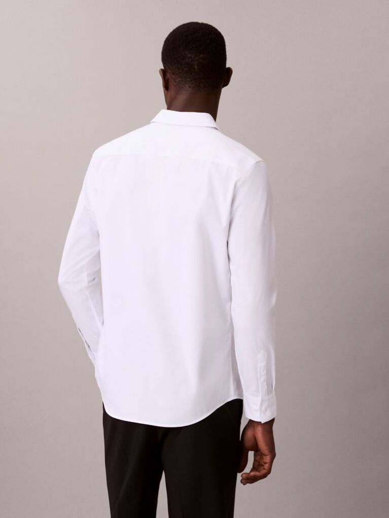 White Long Sleeve Shirt  Men