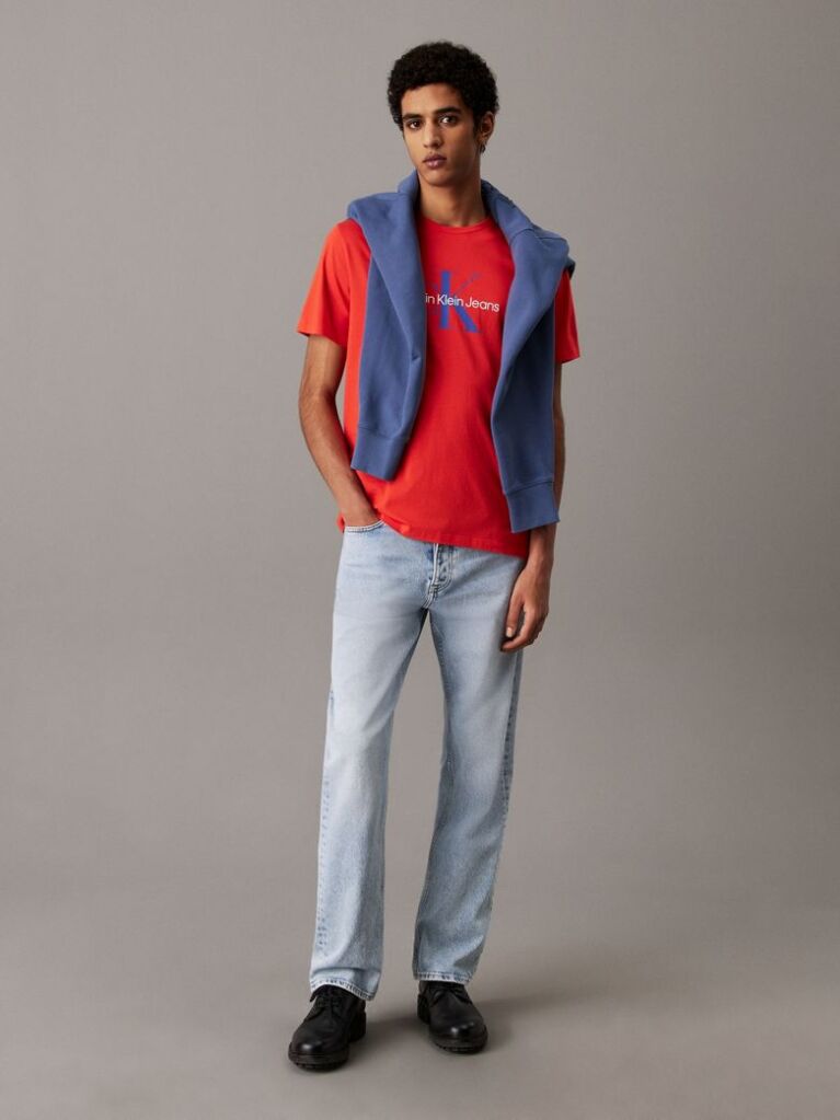 Red Monogram T-shirt  Men