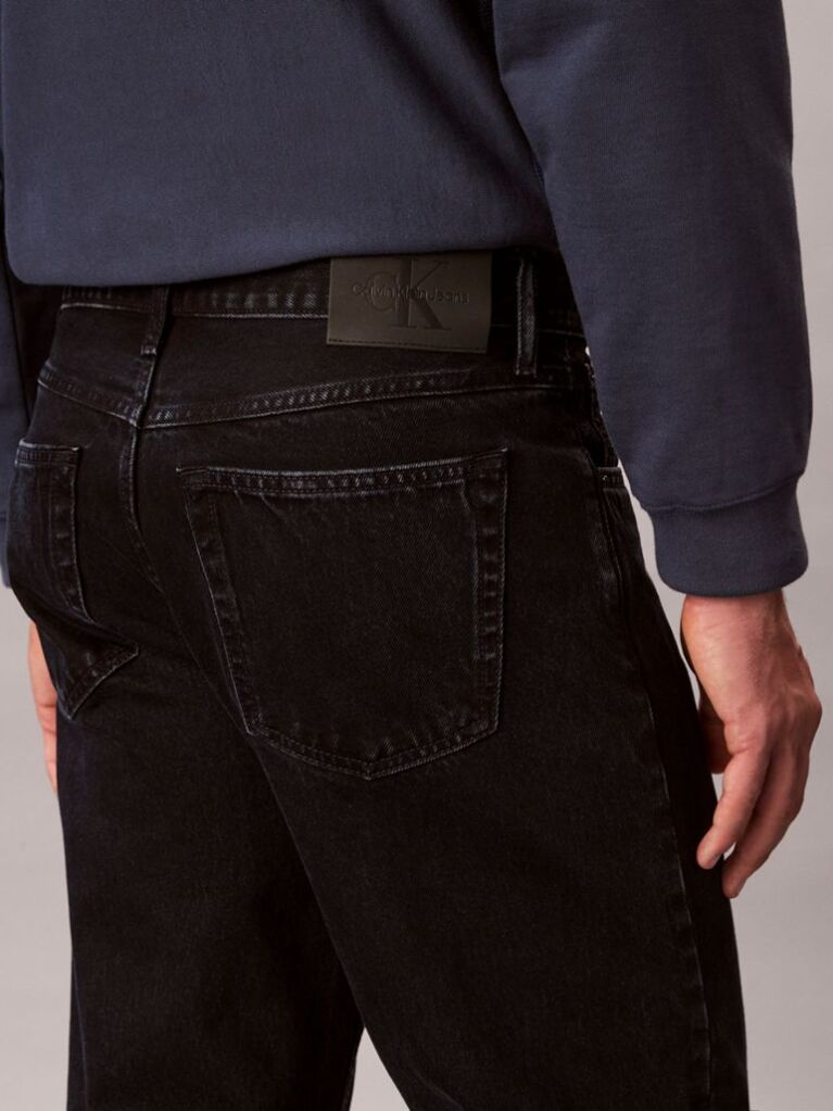 Blue 90s Straight Jeans  Men