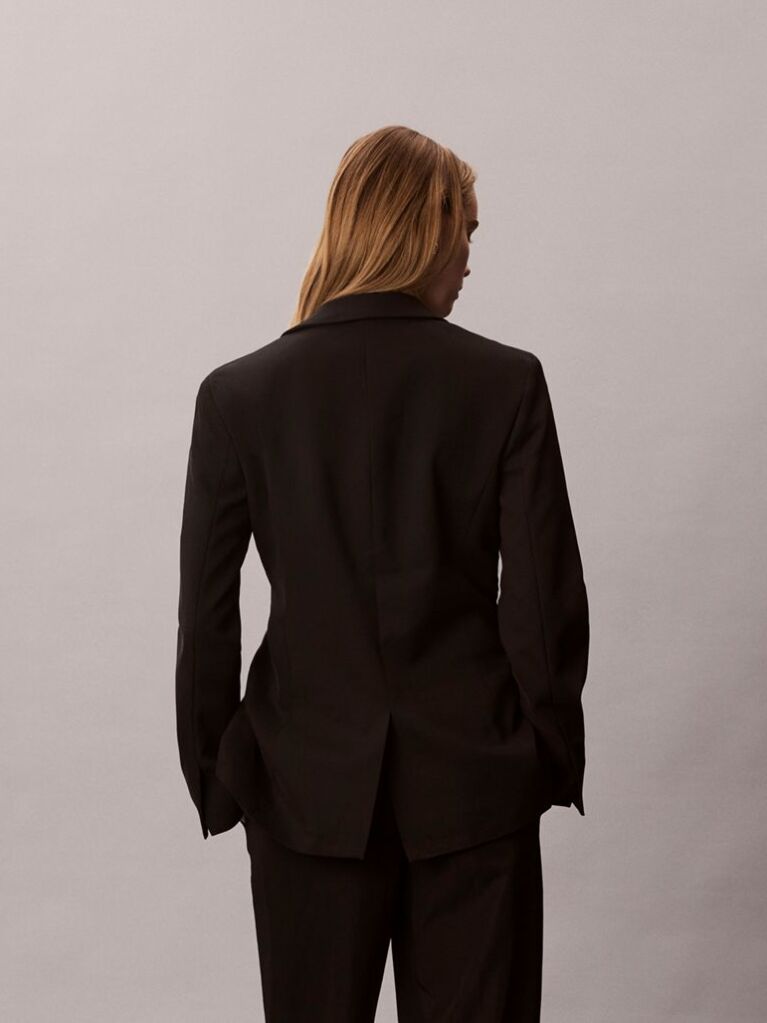 Black Soft Tailored Blazer  Women