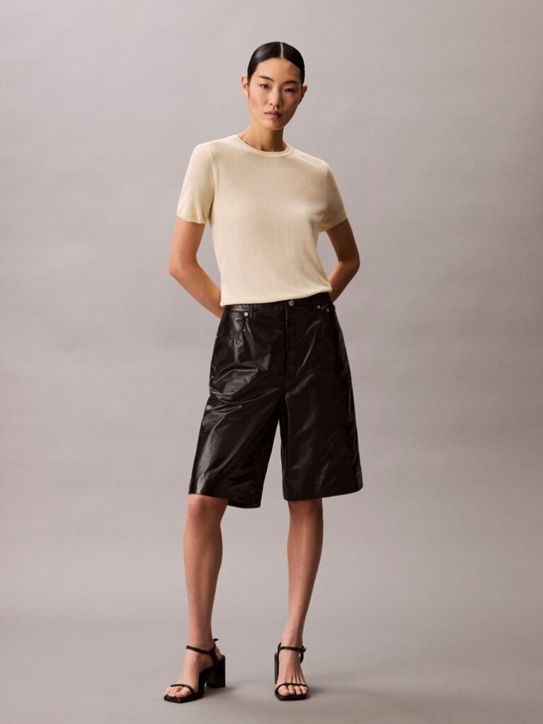 Beige Fine Gauge Viscose Jumper  Women