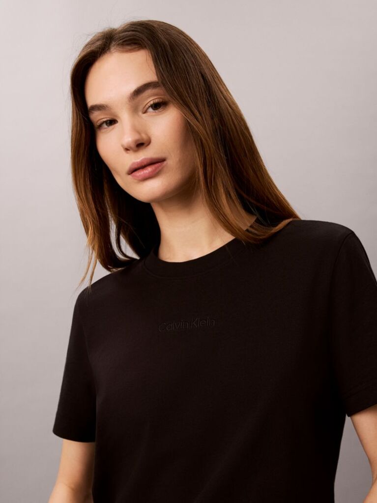 Black Short Sleeve T-Shirt  Women
