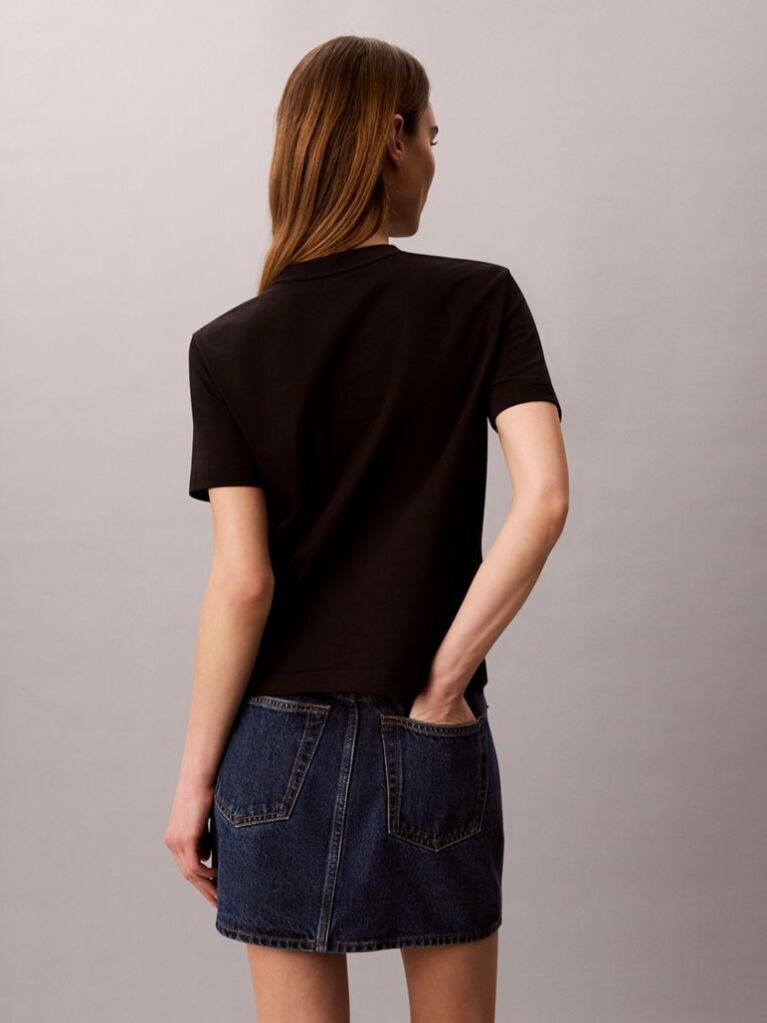 Black Short Sleeve T-Shirt  Women