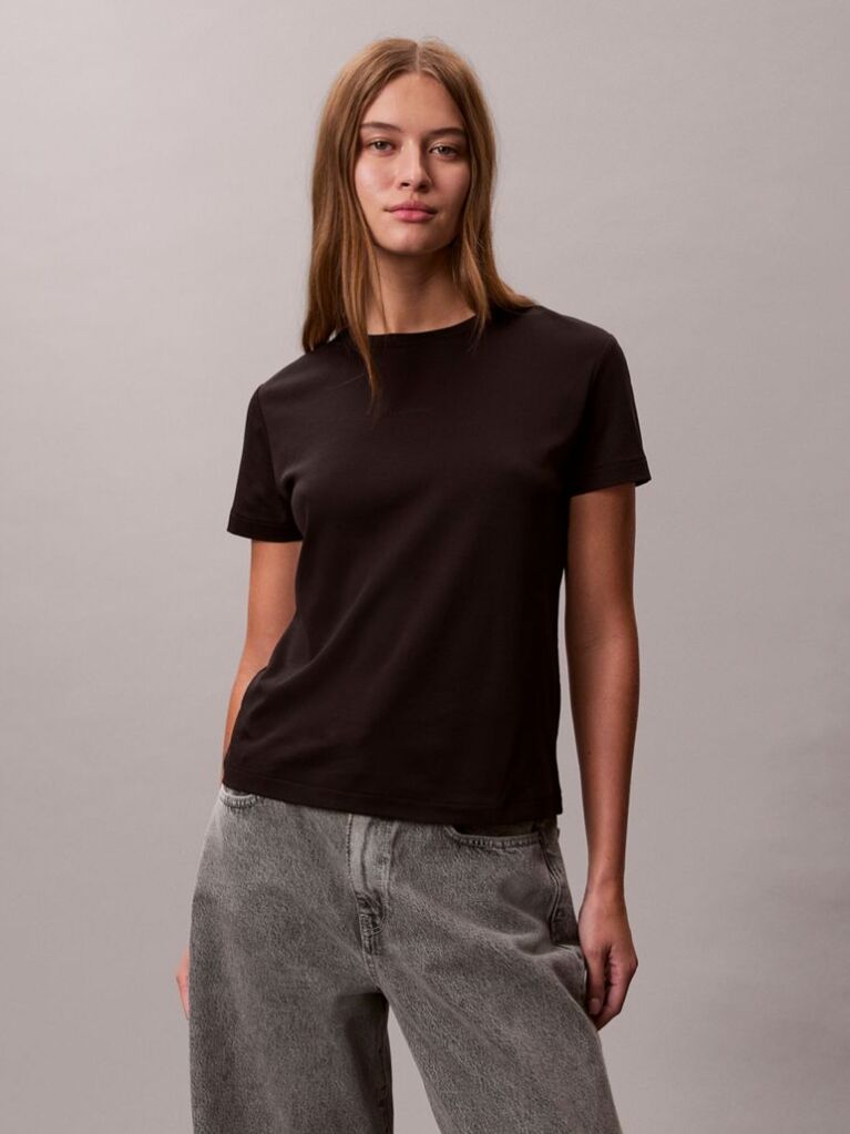 Black Short Sleeve T-Shirt  Women