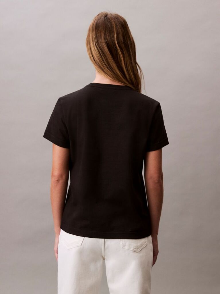 Black Monogram T-shirt  Women