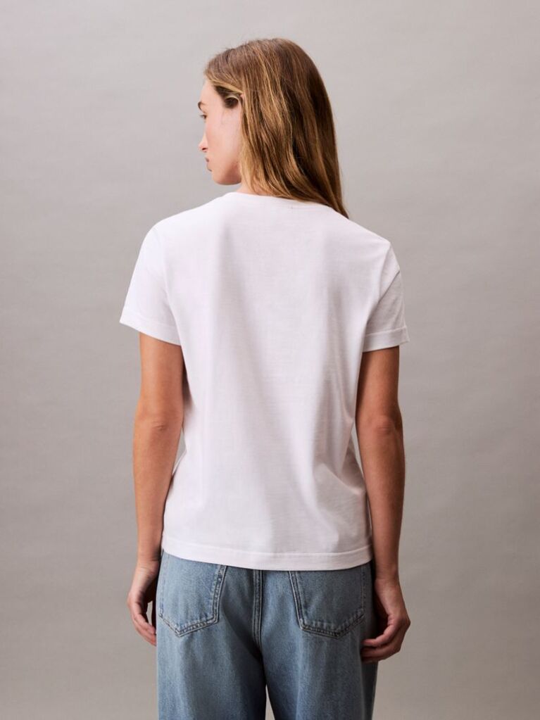 White Monogram T-shirt  Women
