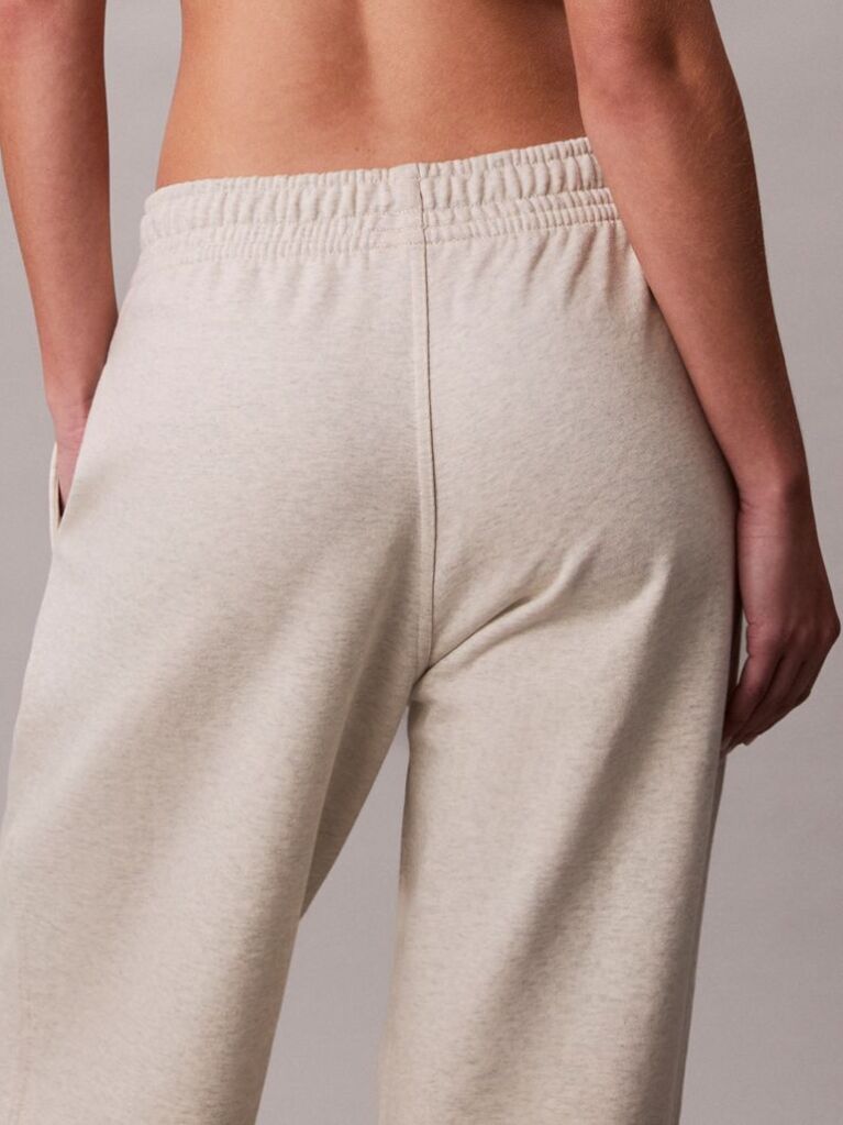 Beige Relaxed Monogram Joggers  Women