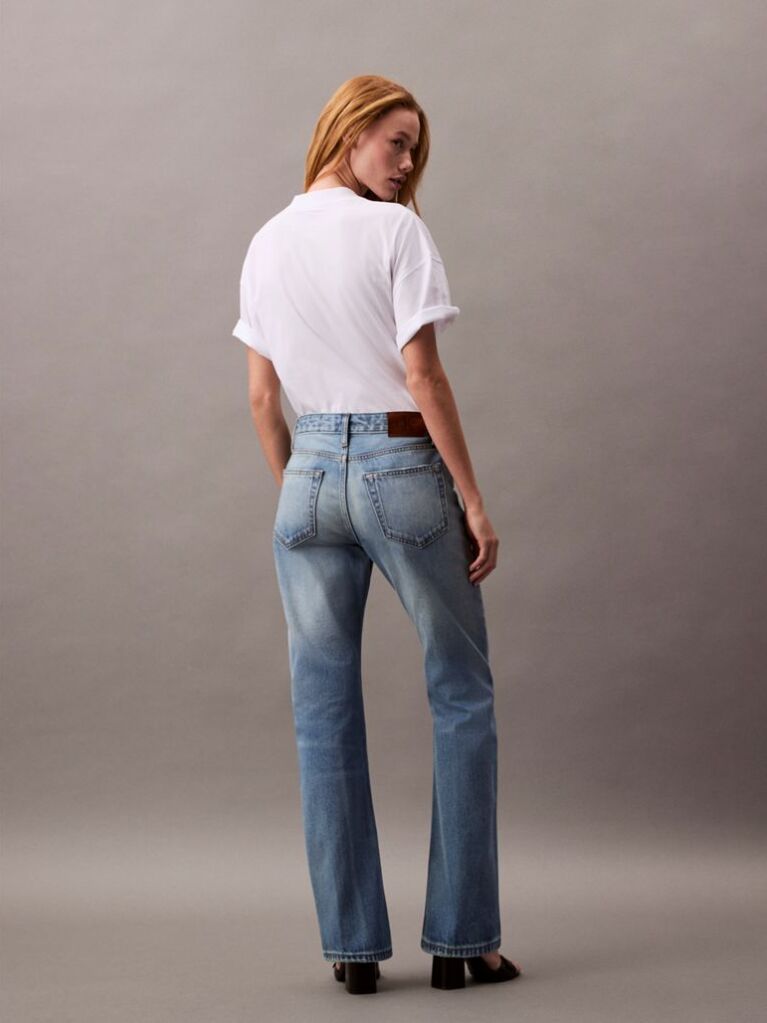 Denim Άνετο Τζιν Σε Bootcut Γραμμή  Γυναίκα