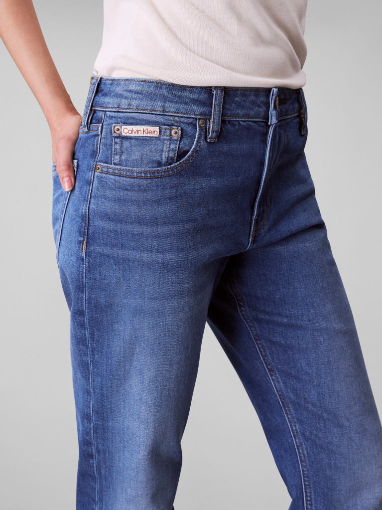 Denim Mid Rise Slim Jeans  Women