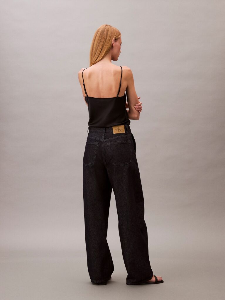 Denim Τζιν Σε Barrel Γραμμή  Γυναίκα