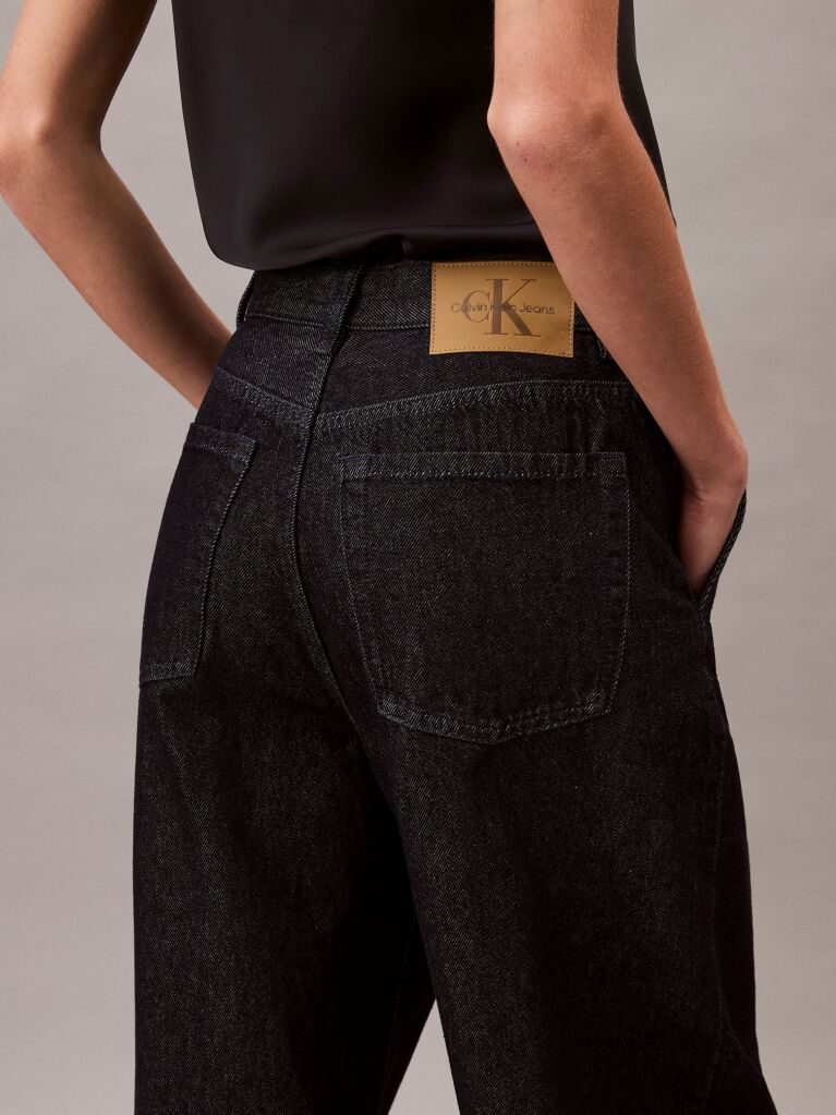 Denim Τζιν Σε Barrel Γραμμή  Γυναίκα