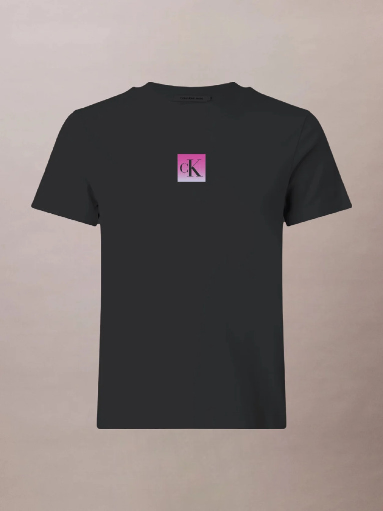 Μαύρο Κοντομάνικο T-Shirt  Γυναίκα