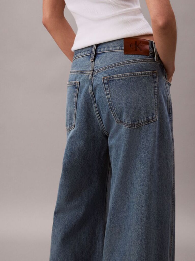 Denim Ultra Wide Leg Jeans  Women