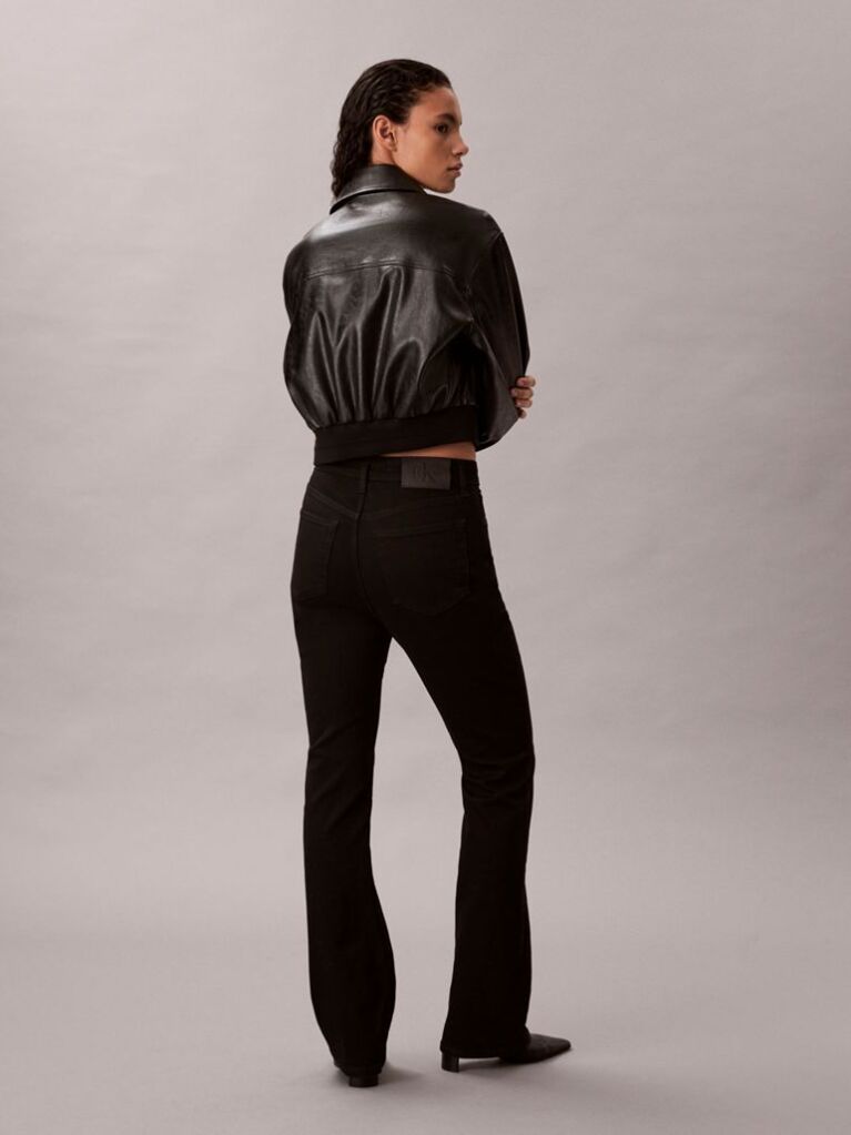 Black Skinny Bootcut Jeans  Women