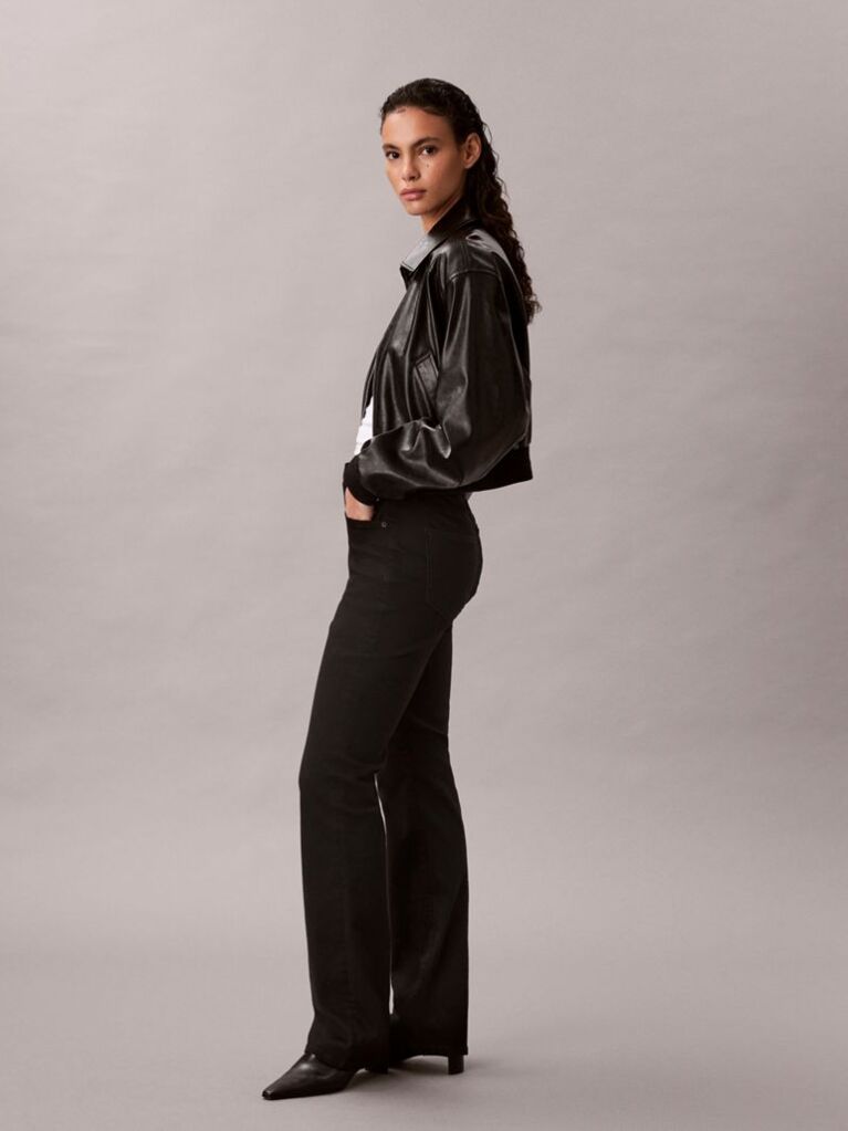Black Skinny Bootcut Jeans  Women
